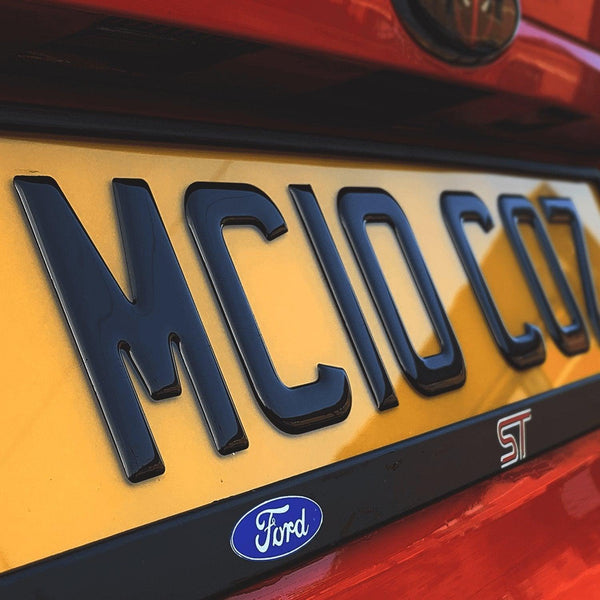 Are 4D Number Plates Made From Gel or Acrylic? 4D Gel Plates - Bespoke  Plates